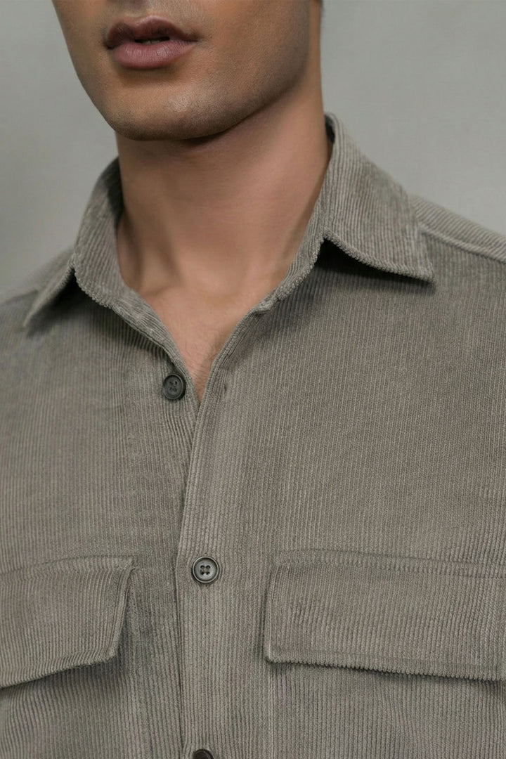 Olive Corduroy Co-ord Set