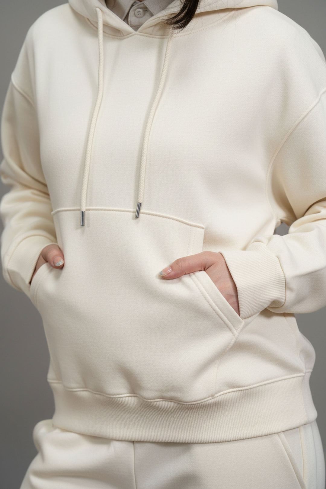 Fleece Pull over Hoodie