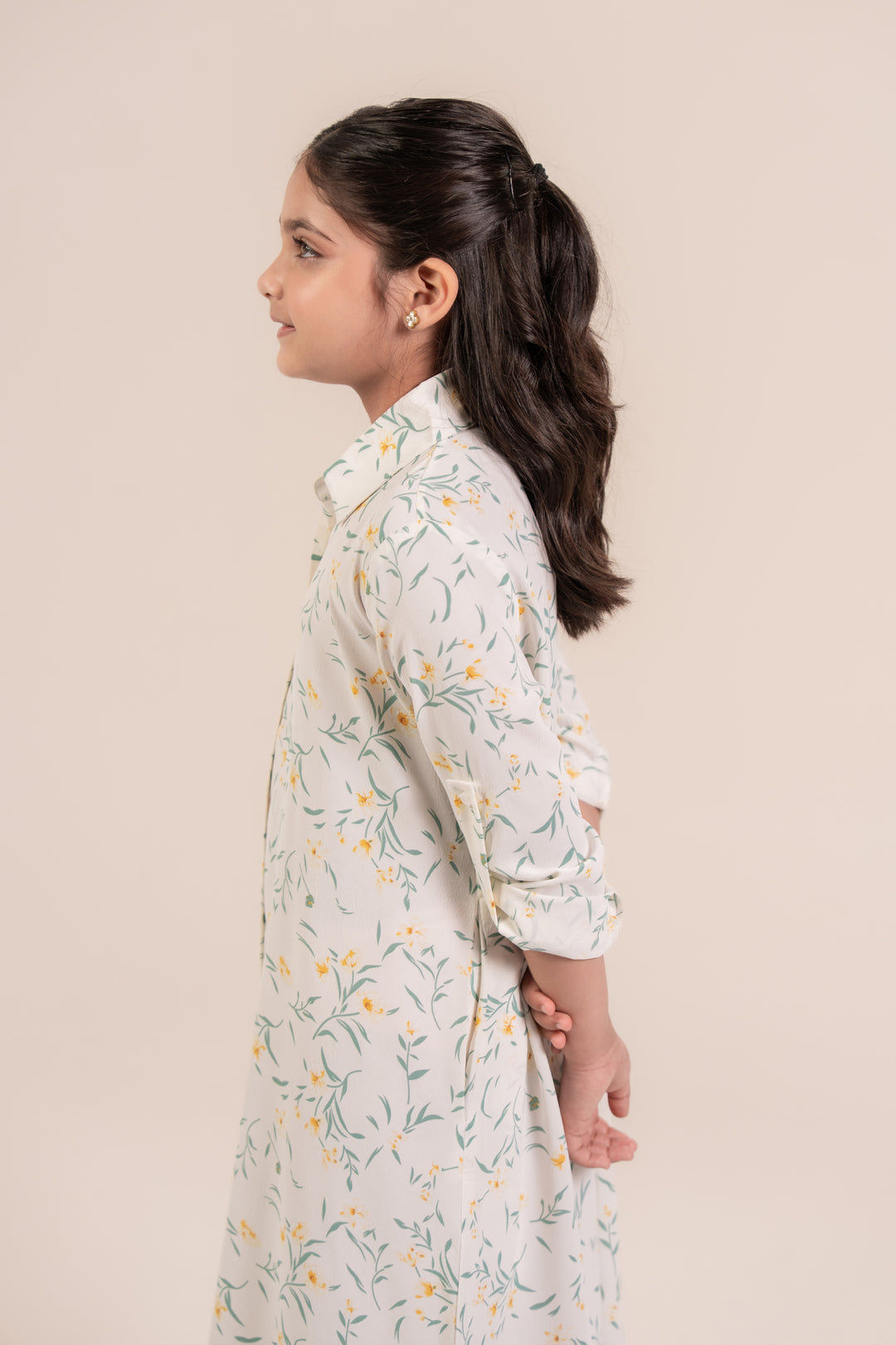 Offwhite Printed Dress