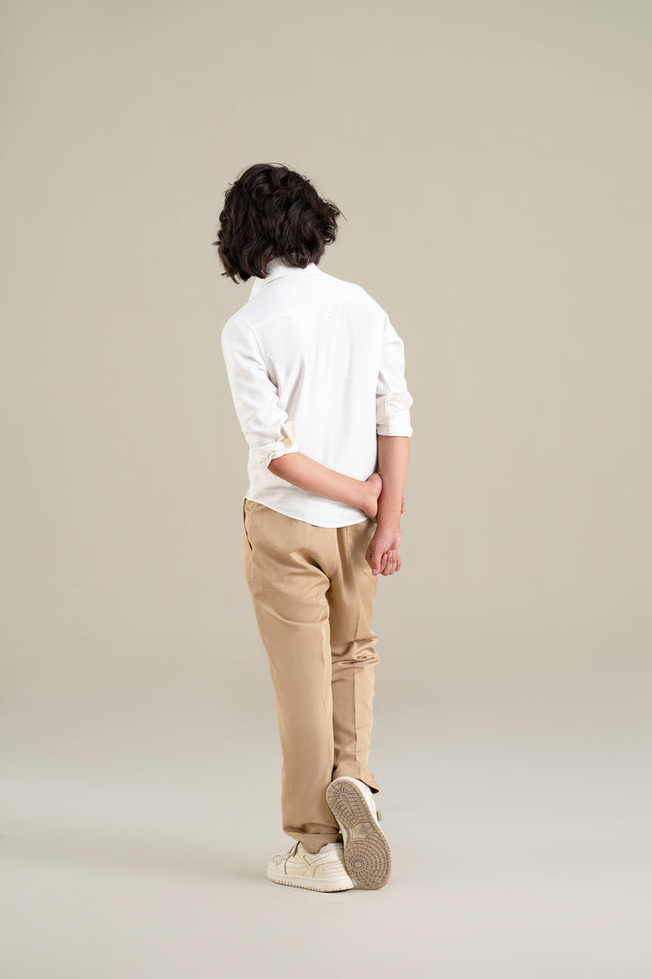 White Linen Shirt