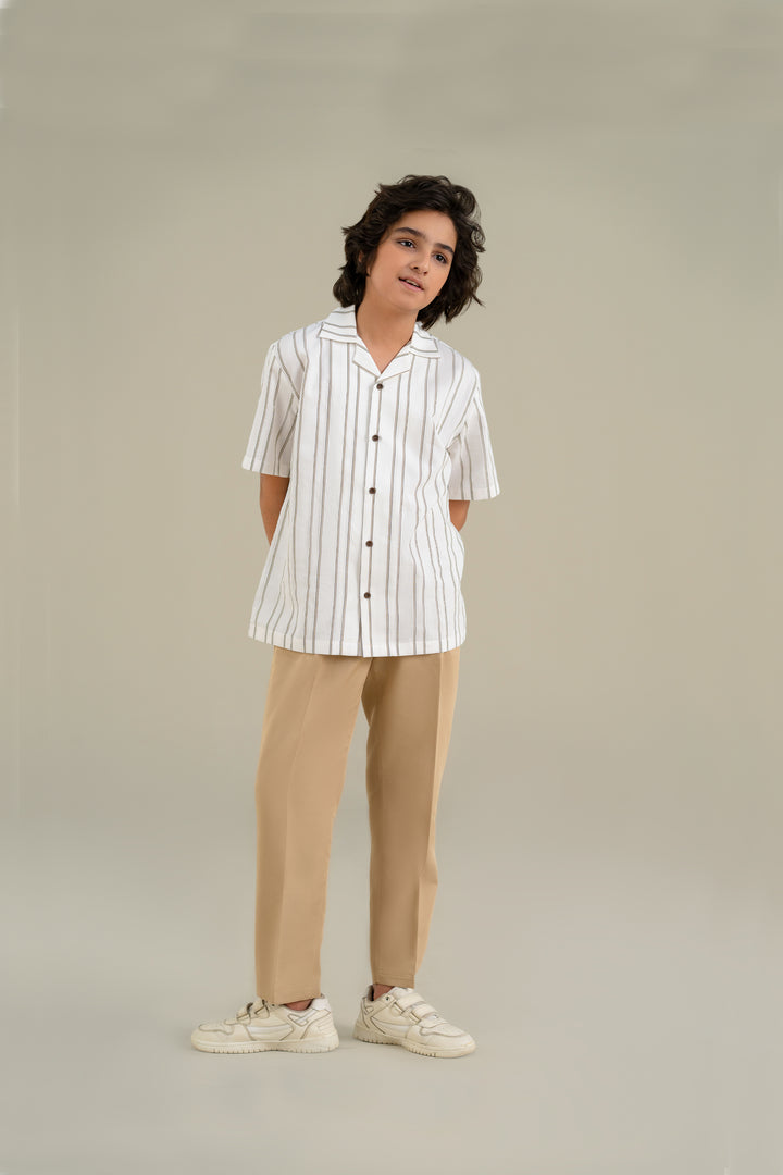 White Stripped Shirt