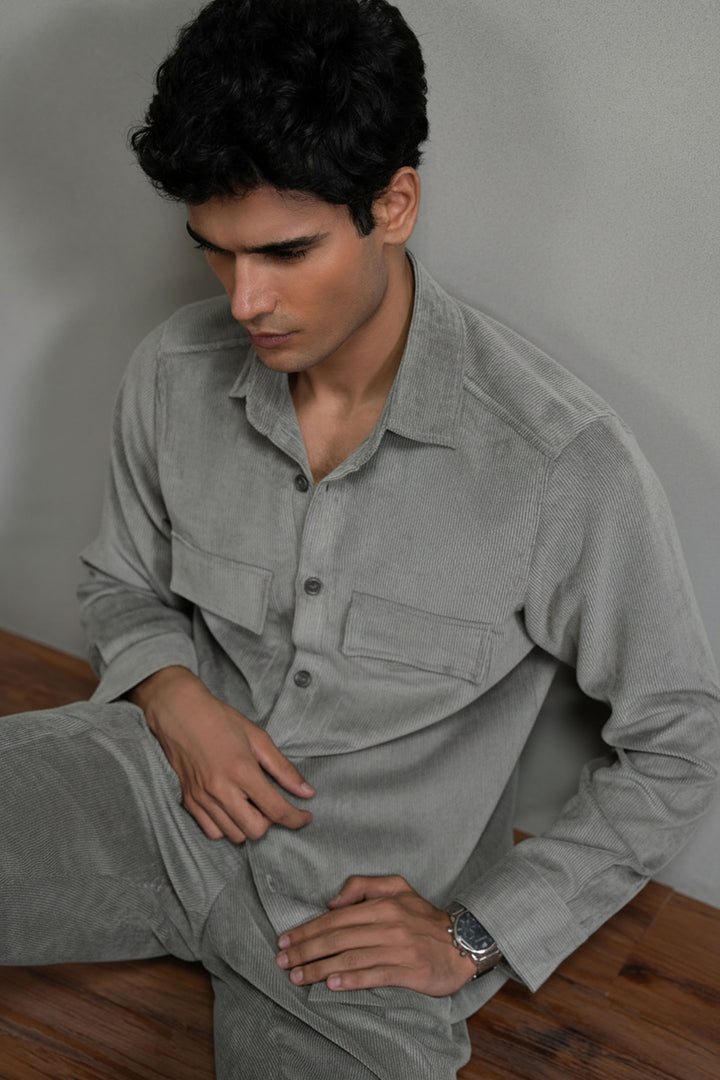 Olive Corduroy Co-ord Set