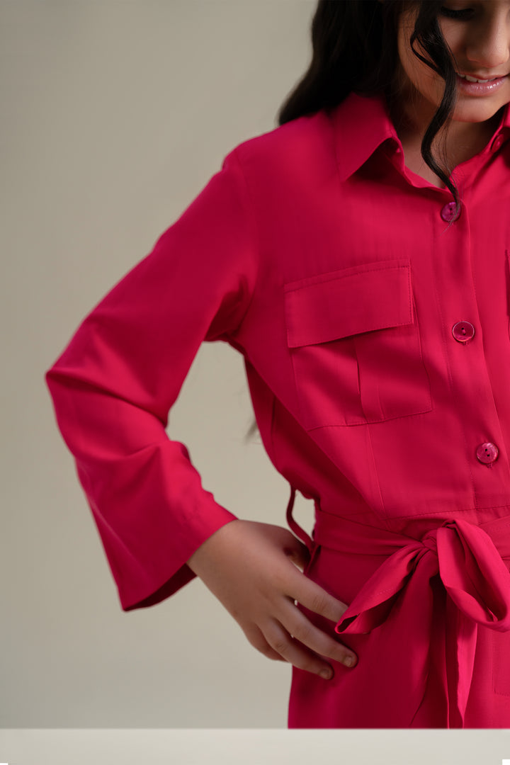 Pink Jumpsuit