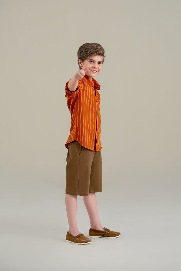 Brown Bermuda Shorts