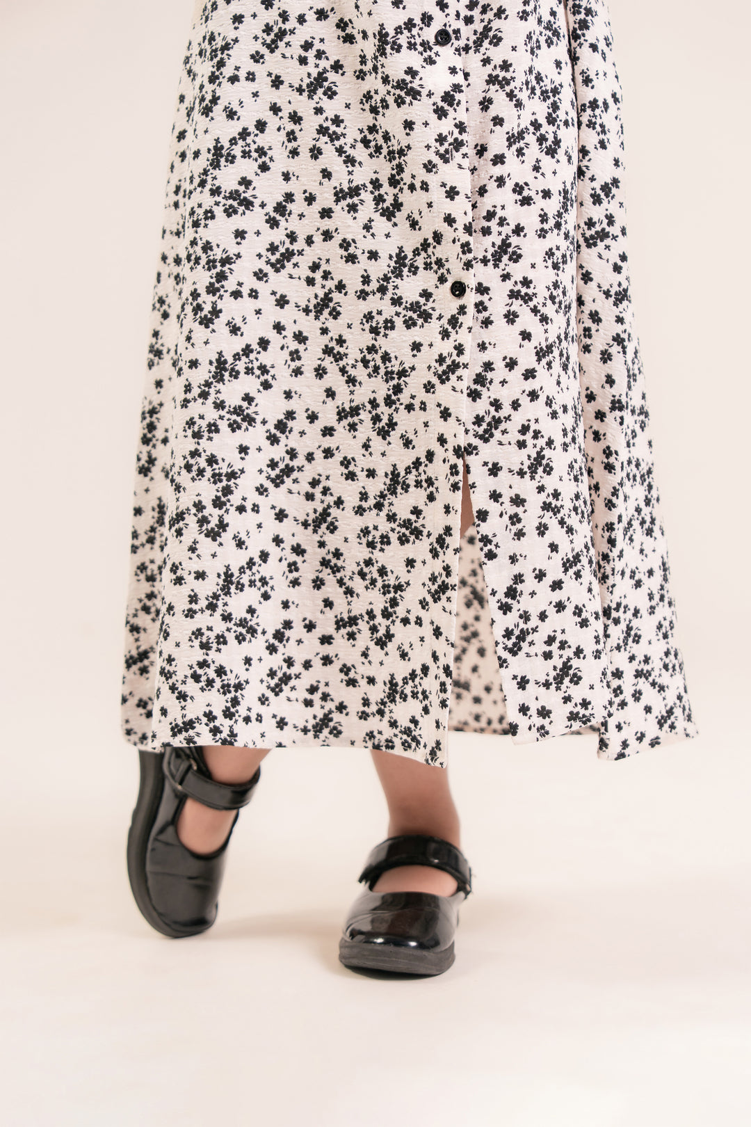 Black Printed Dress