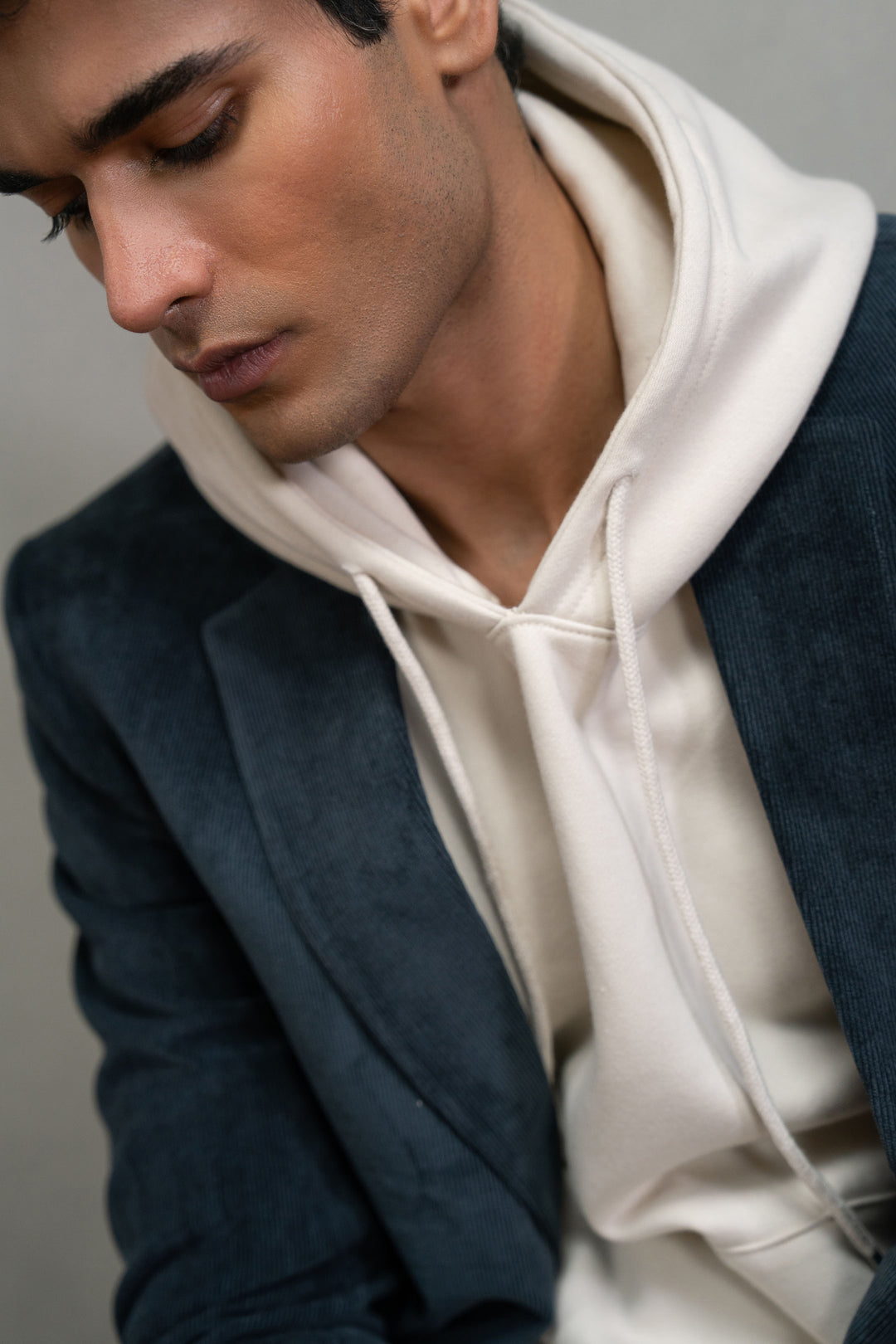 Navy Corduroy Blazer