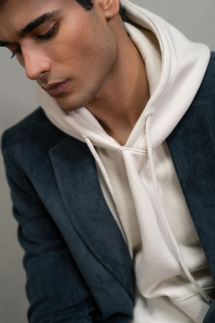 Navy Corduroy Blazer