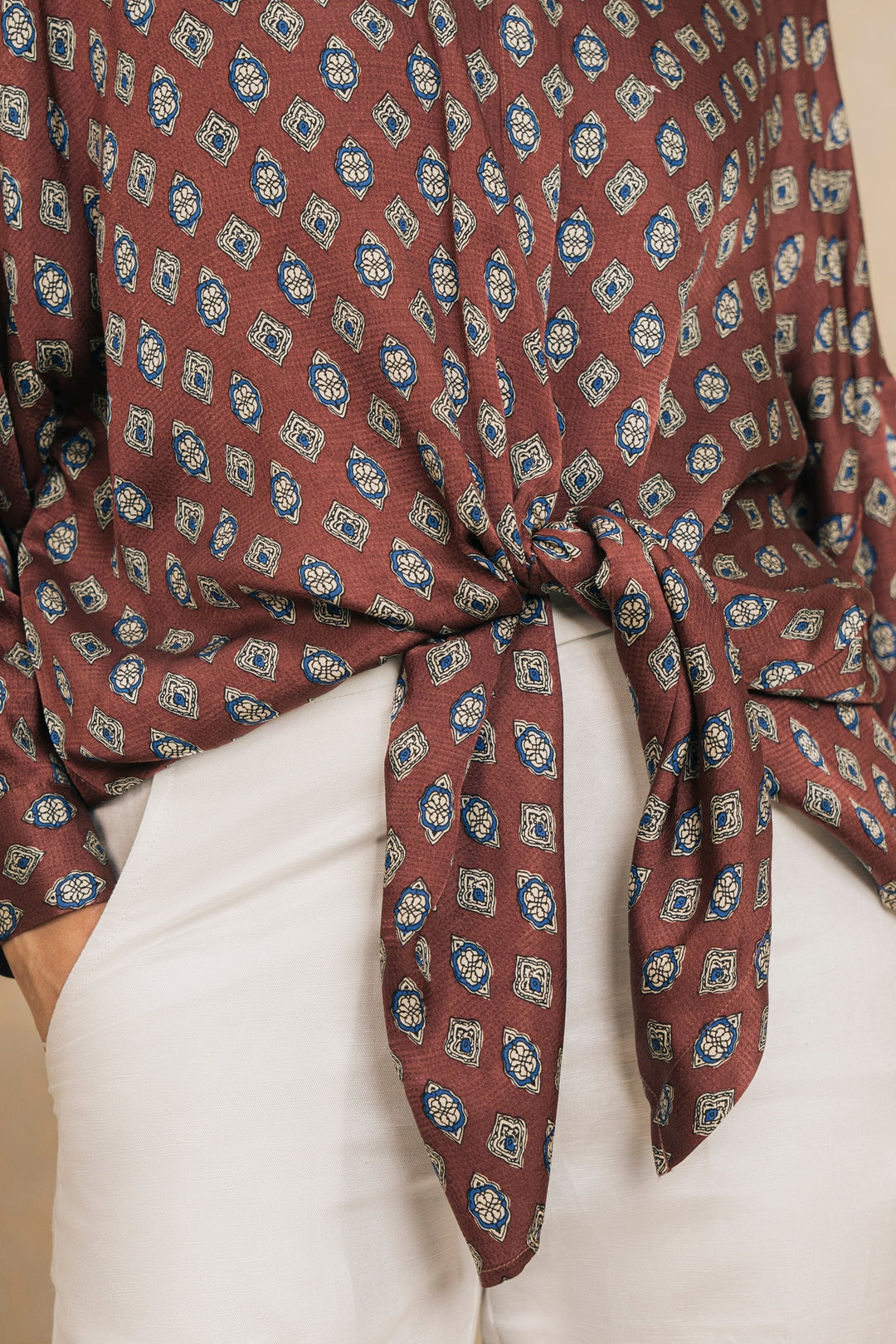 Brown Oversized Shirt