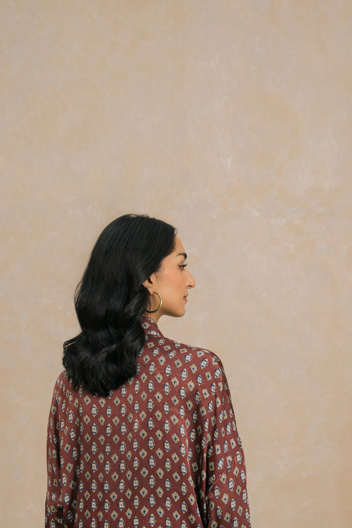 Brown Oversized Shirt