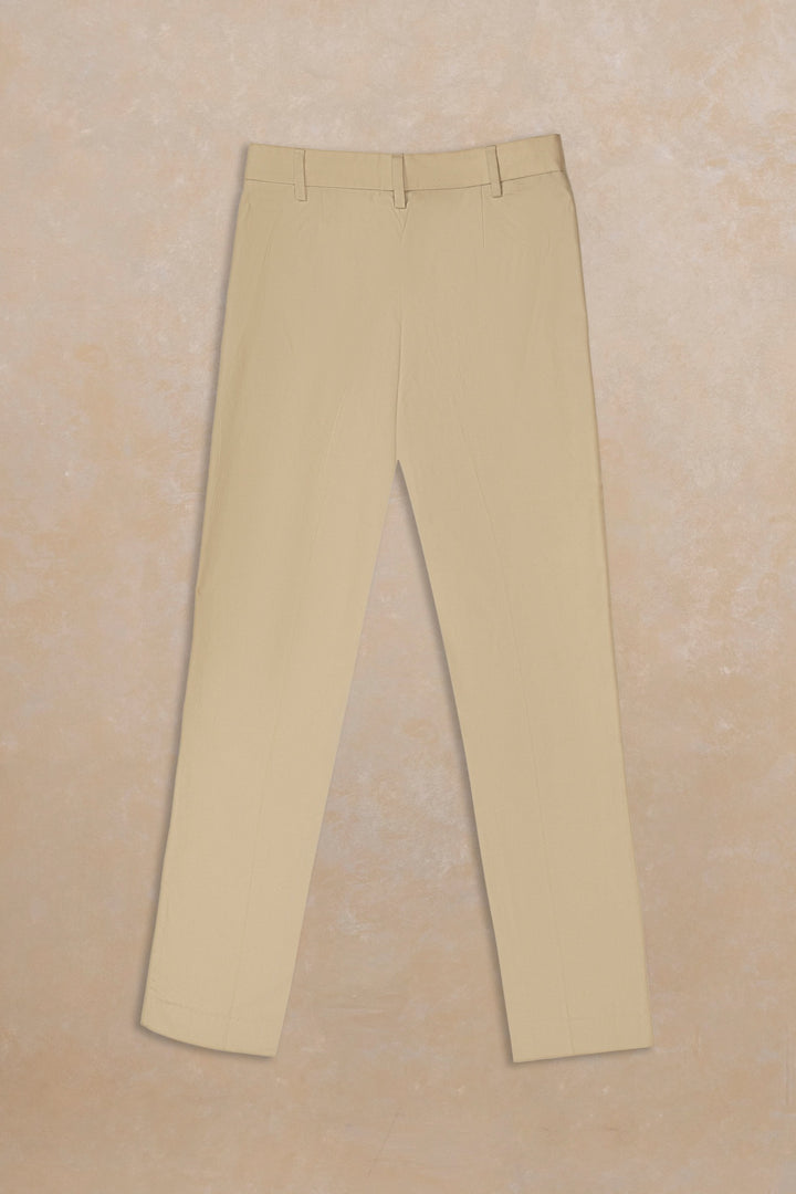 Stone Slim Fit Cotton Chino Trouser