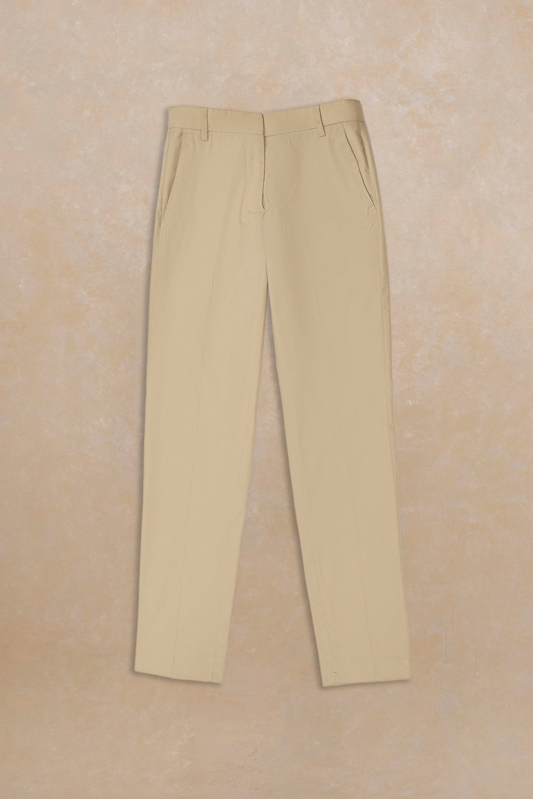 Stone Slim Fit Cotton Chino Trouser