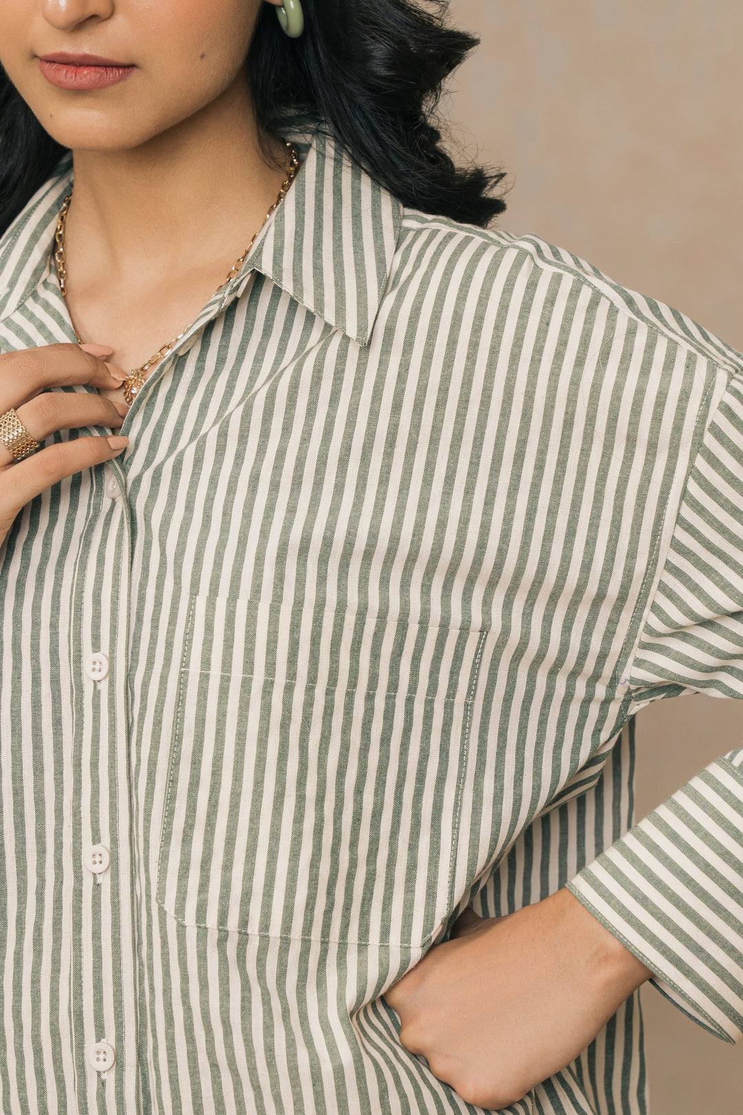 Striped Oxford Shirt