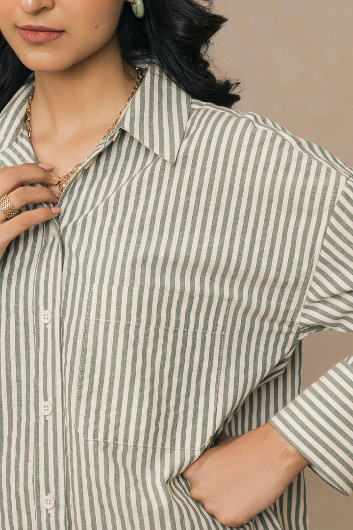 Striped Oxford Shirt