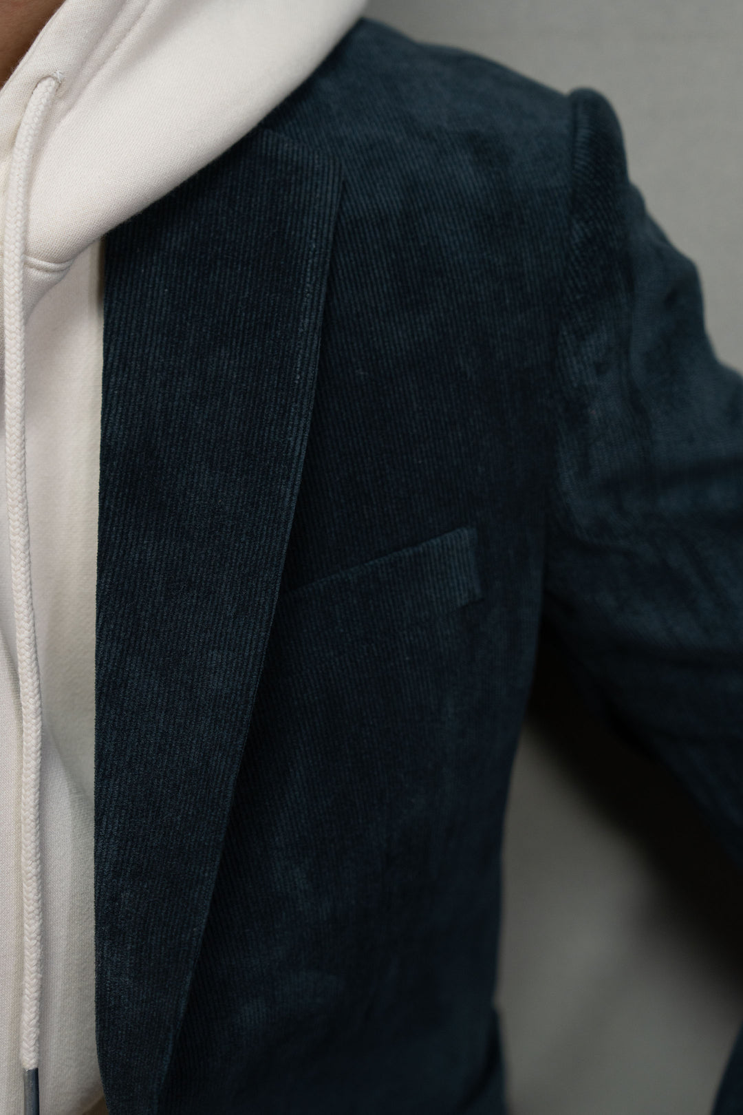 Navy Corduroy Blazer