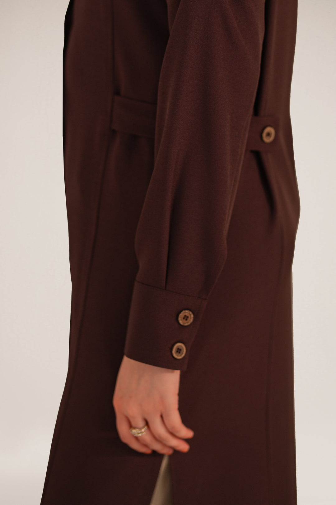 Burgundy Long Dress