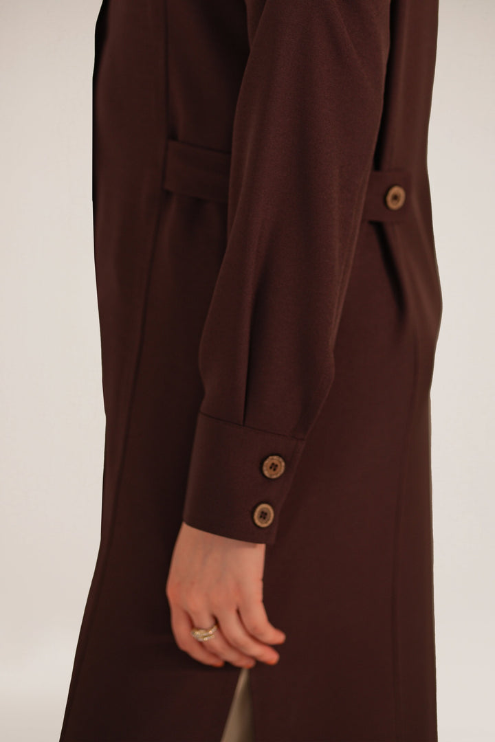 Burgundy Long Dress