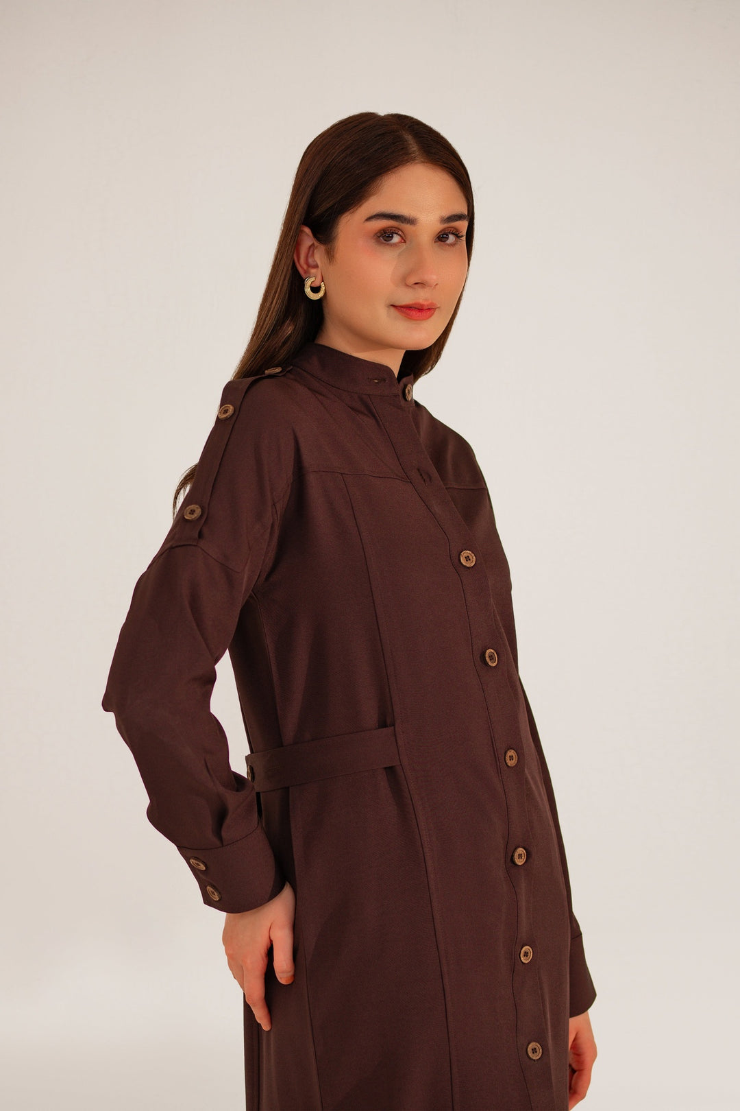 Burgundy Long Dress