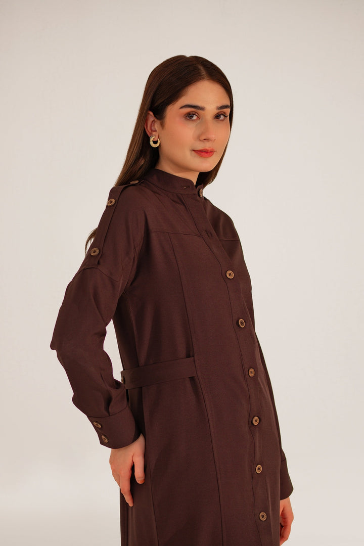 Burgundy Long Dress