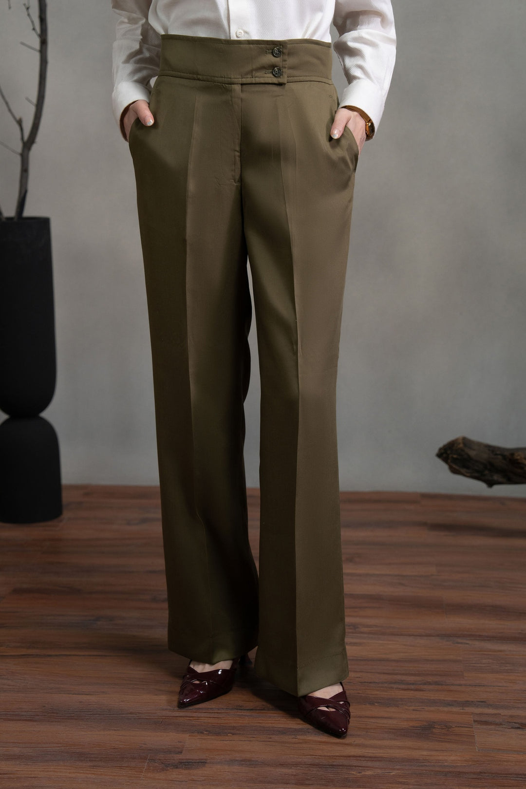 Wide Leg Trouser