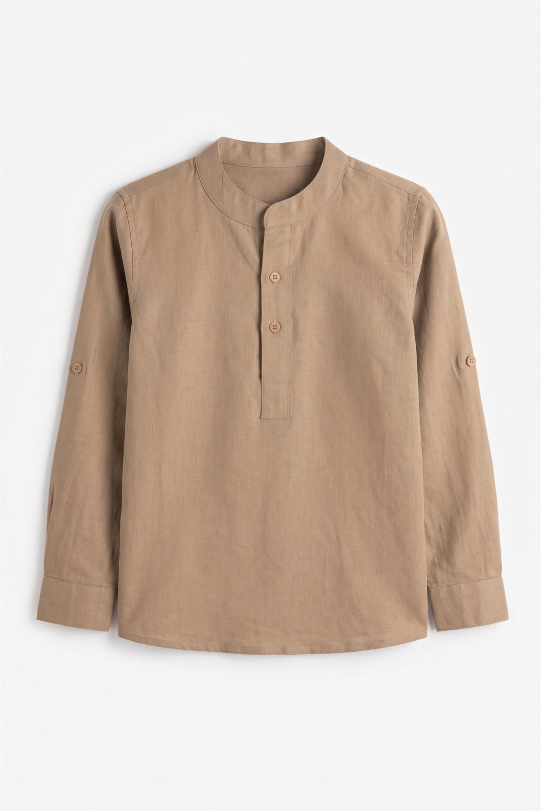 Beige Striped Shirt
