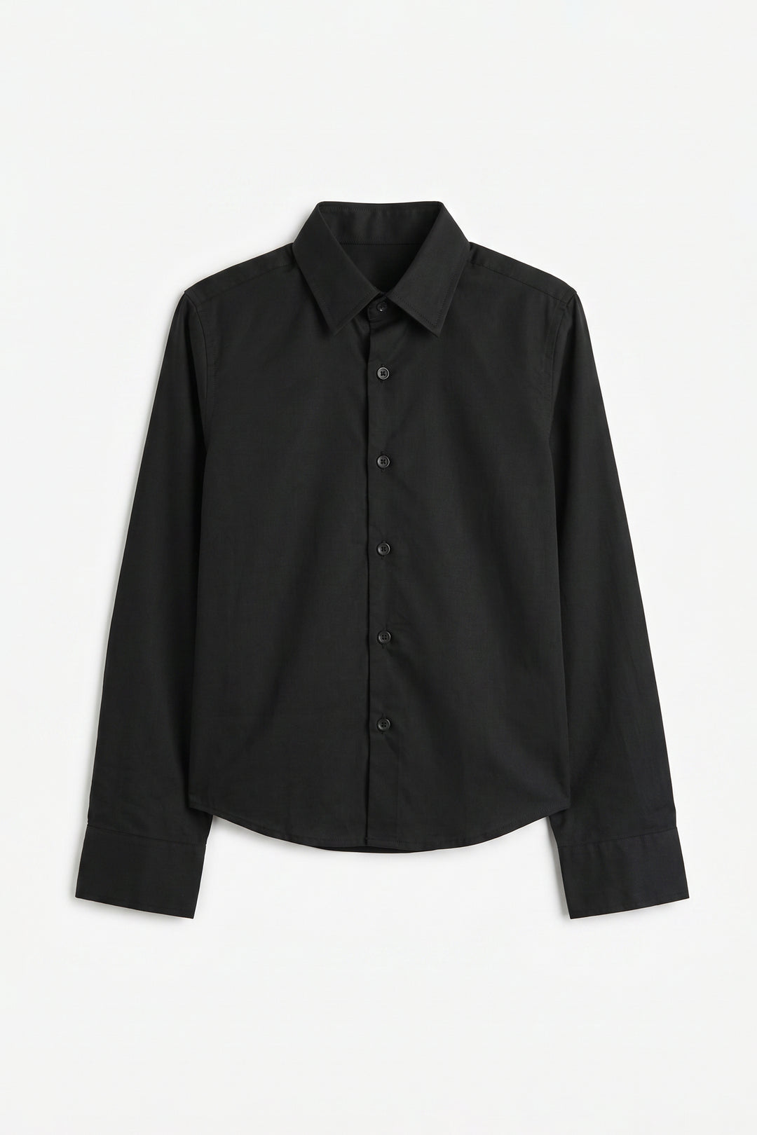 Black Cotton Shirt