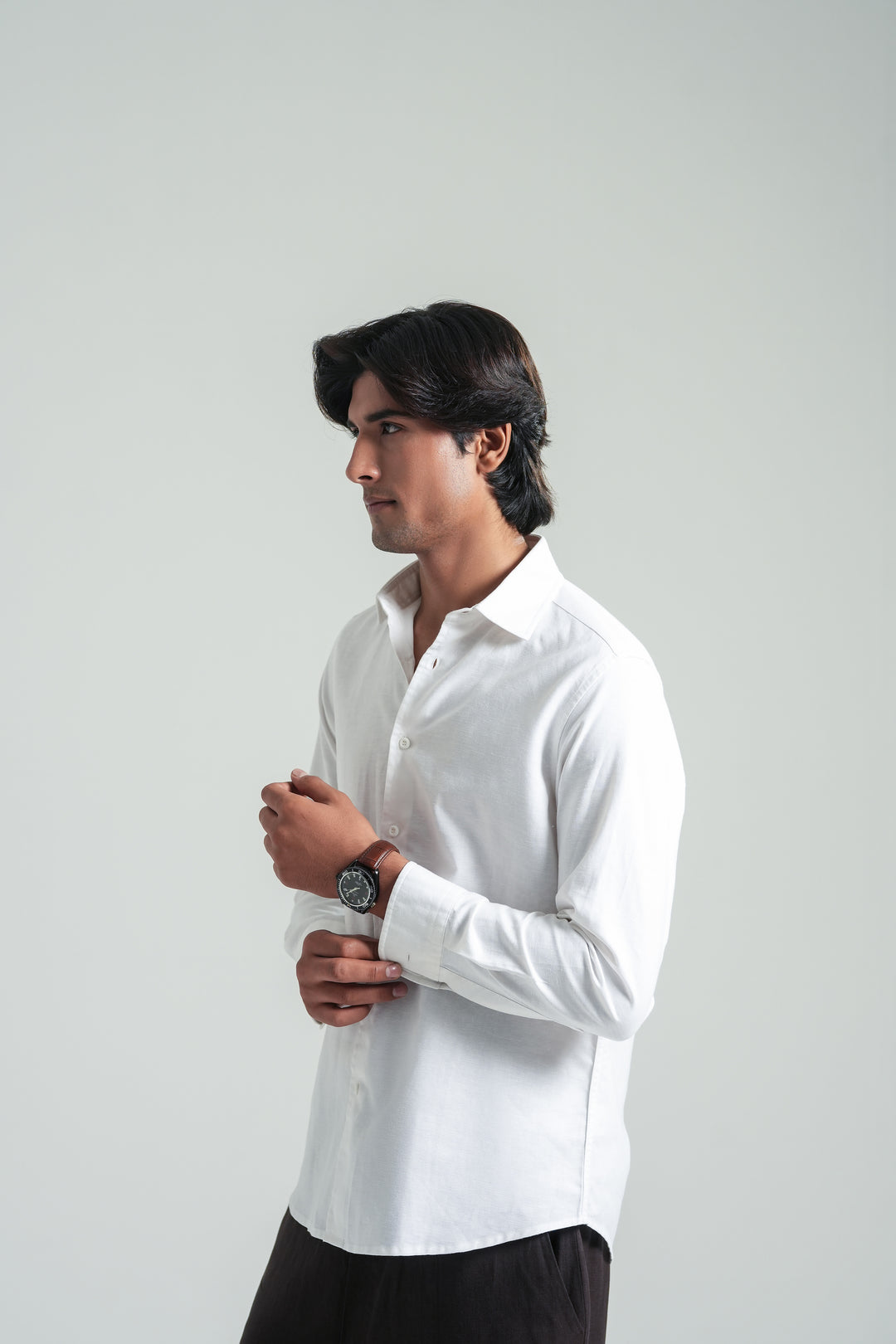 White Linen Shirt