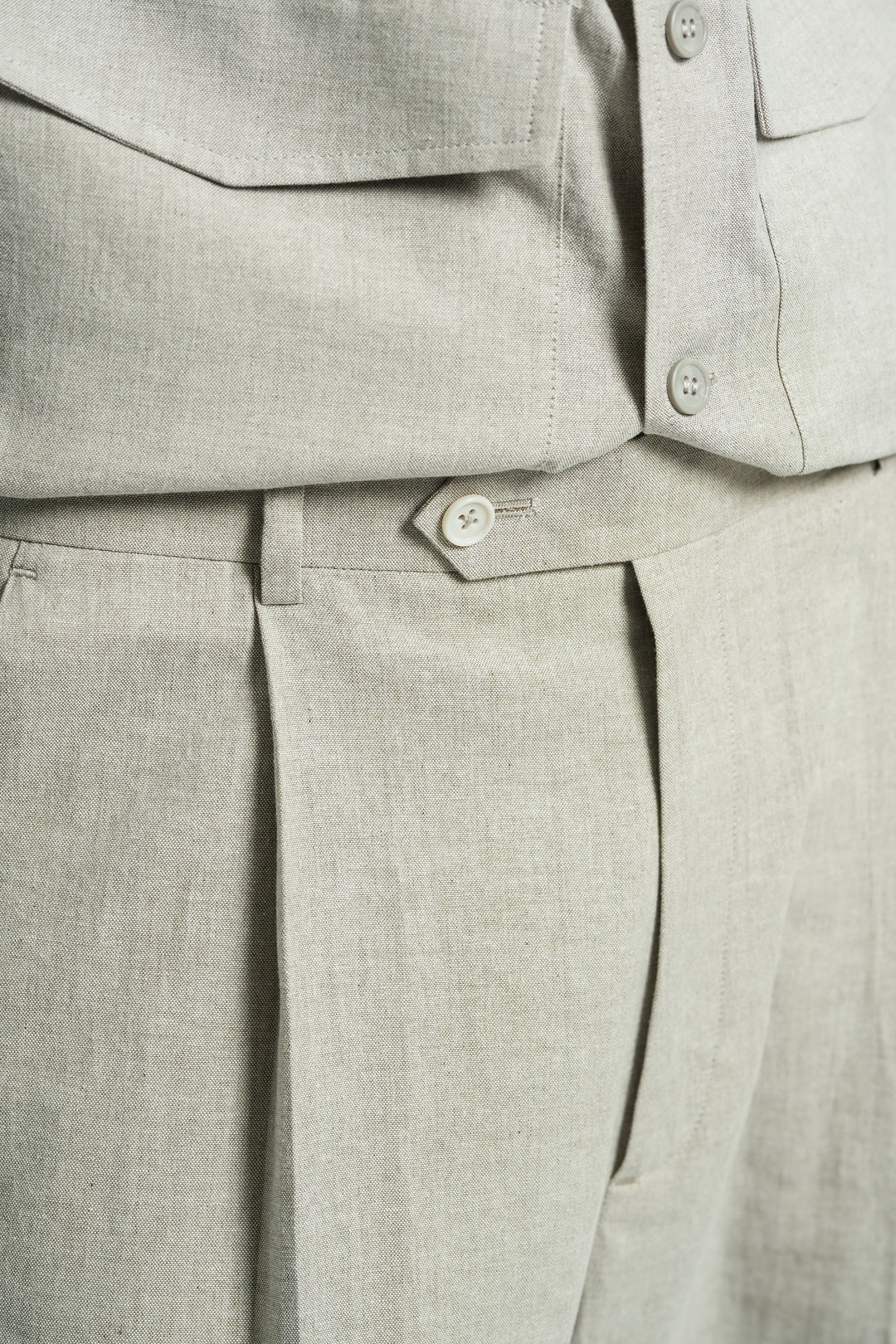 Sand Straight fit Trouser