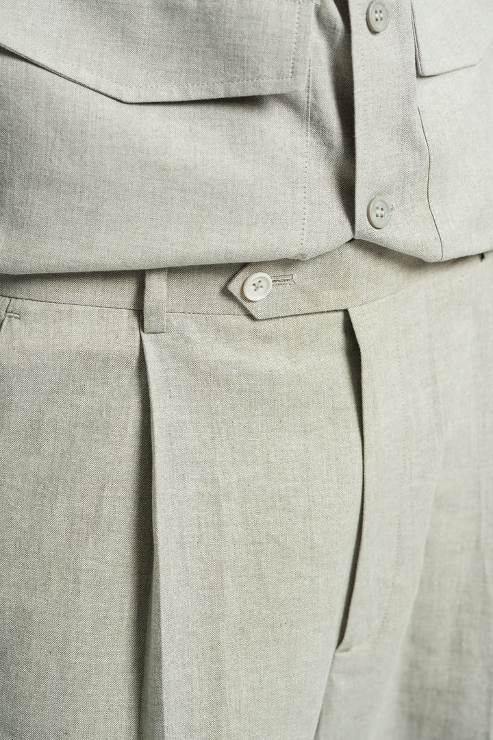 Sand Straight fit Trouser