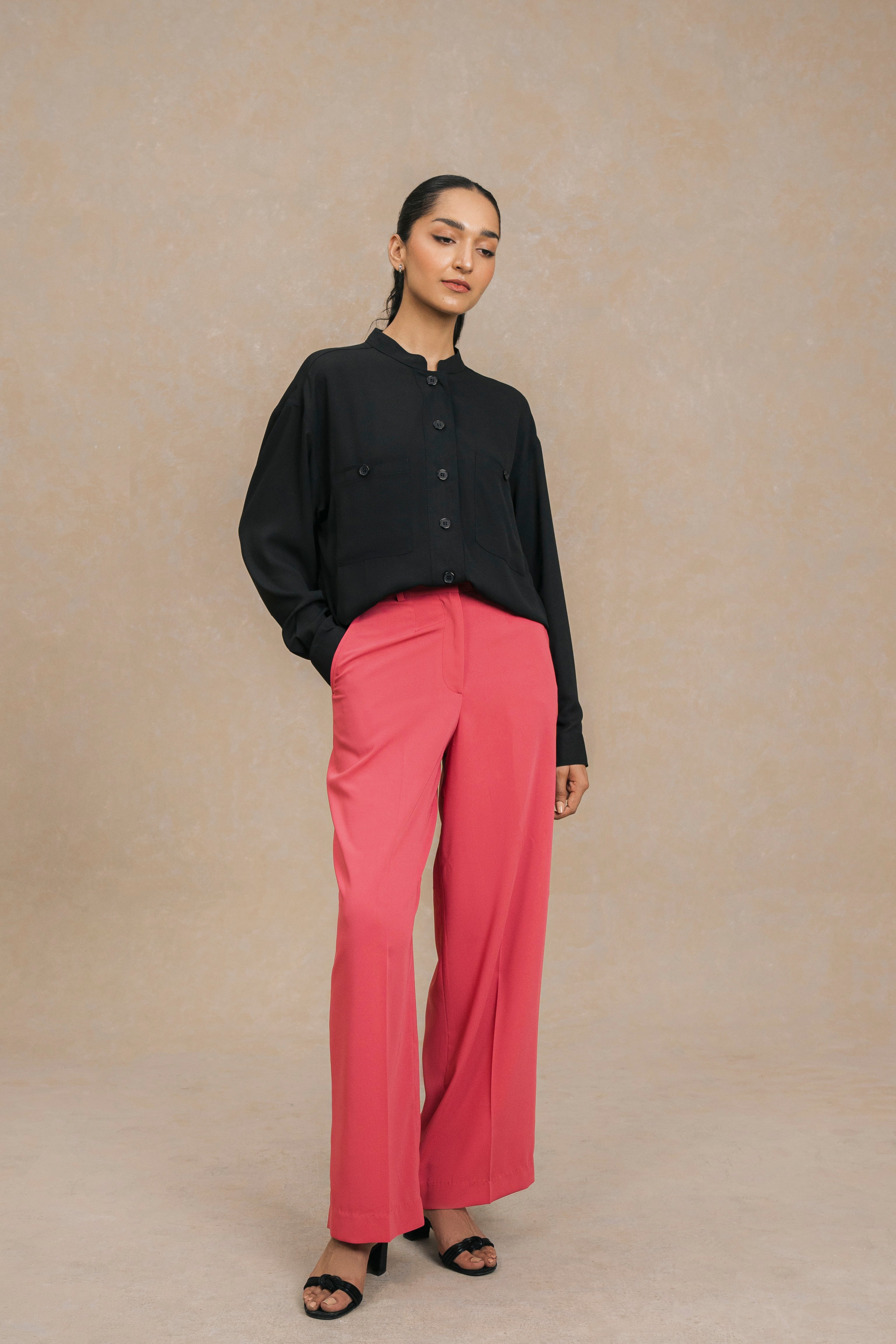 Hot Pink Palazzo Pants