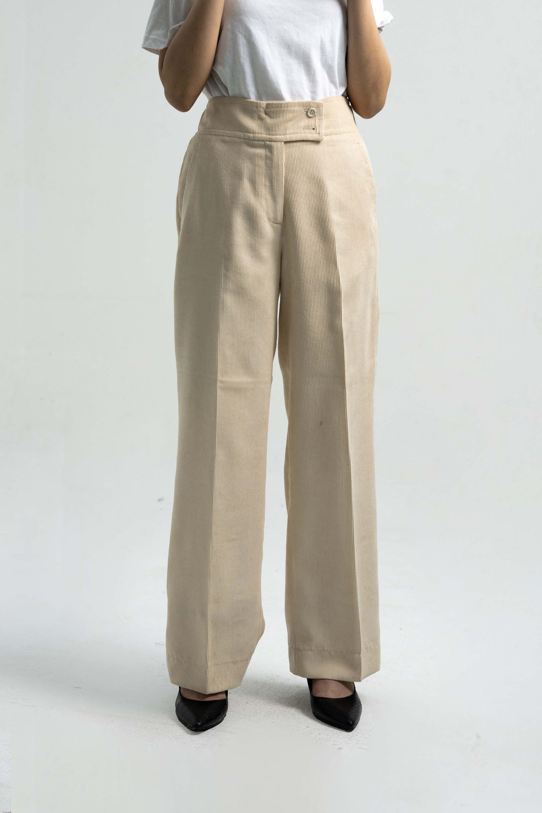 Corduroy Wide Leg Trouser