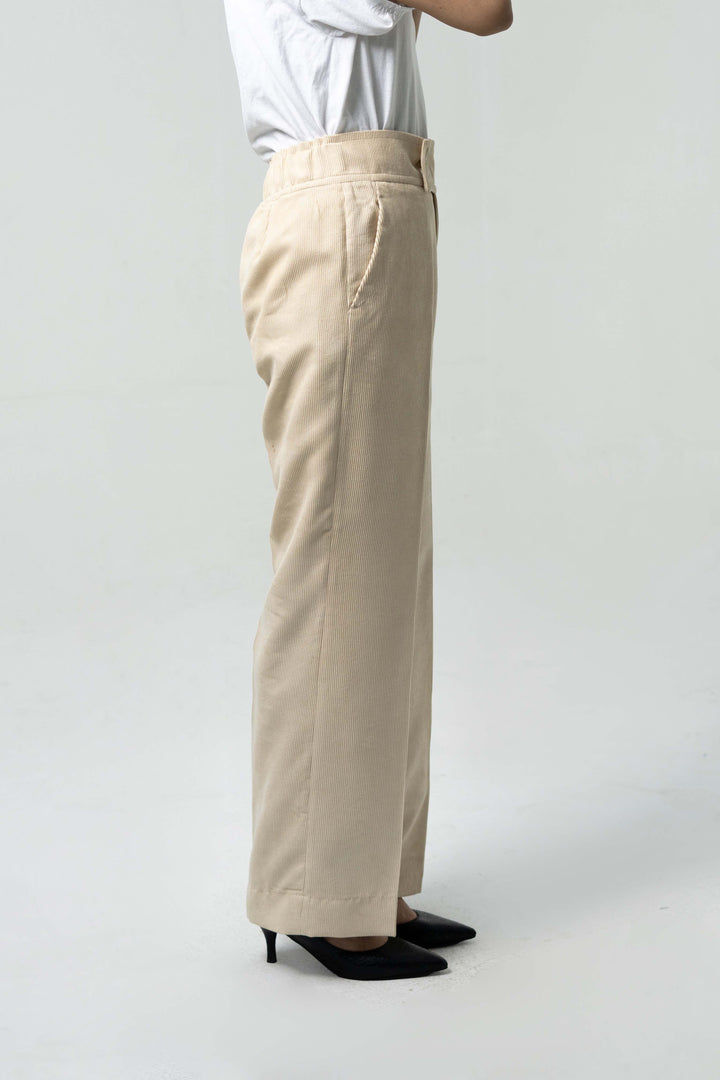 Corduroy Wide Leg Trouser