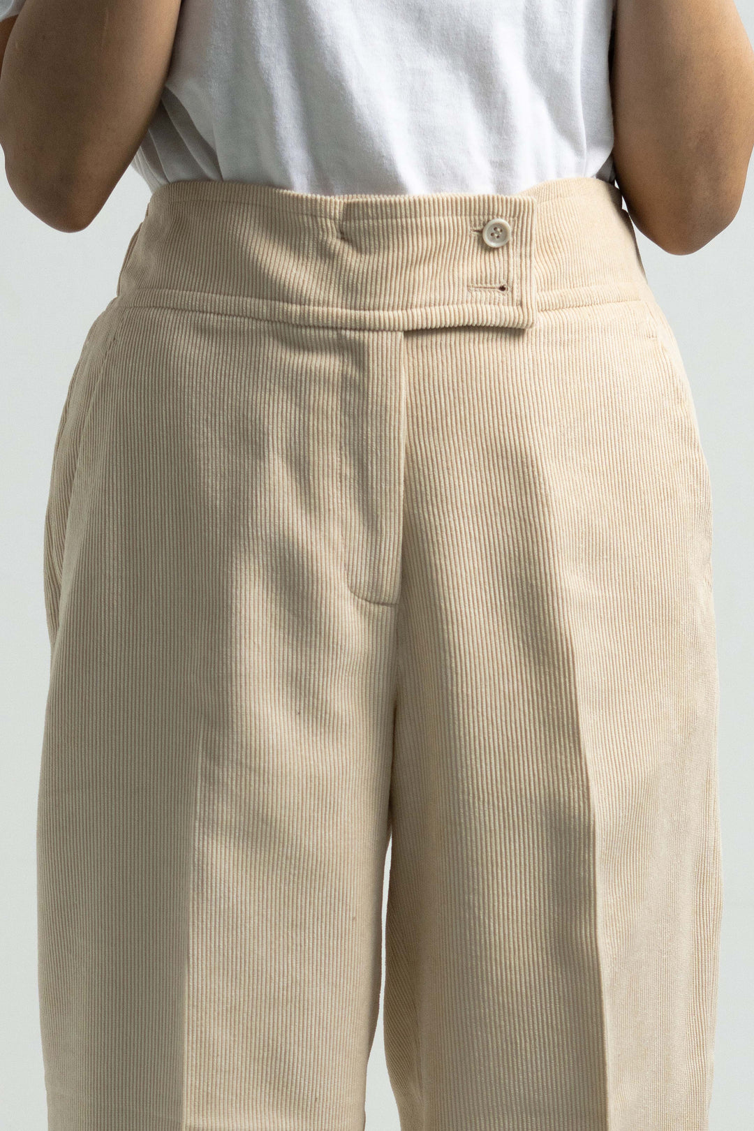 Corduroy Wide Leg Trouser