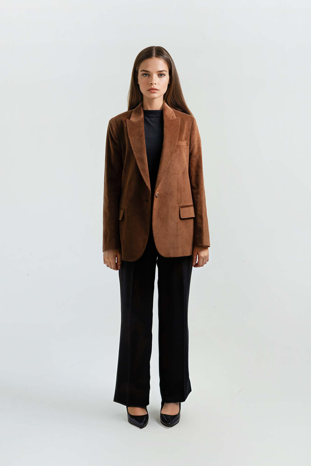 Brown Corduroy Blazer