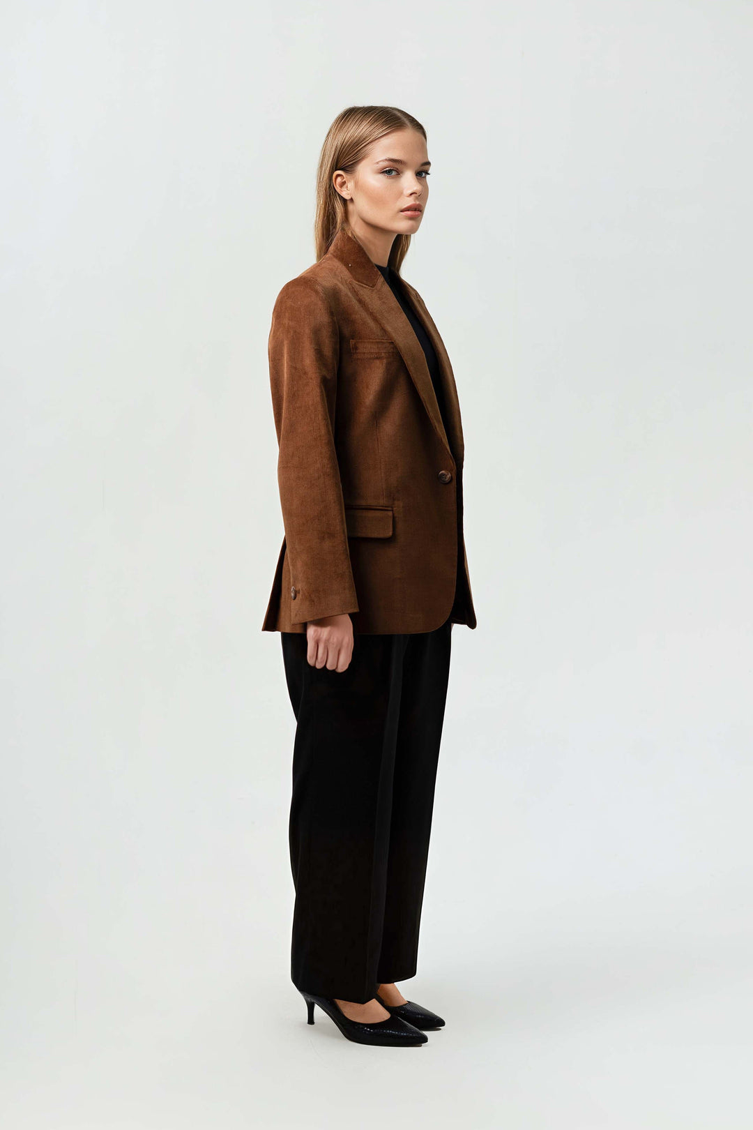 Brown Corduroy Blazer