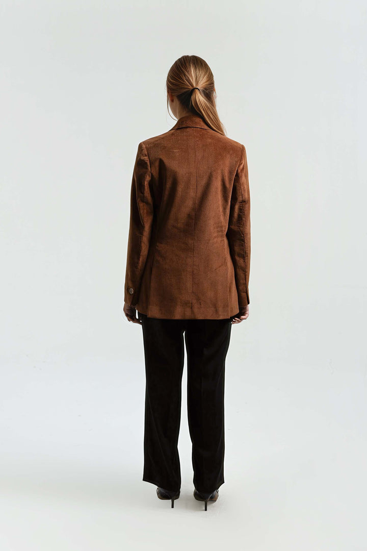 Brown Corduroy Blazer