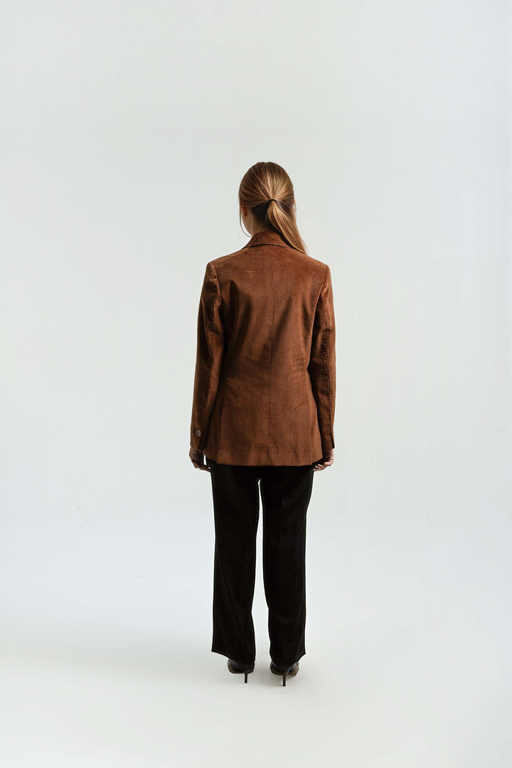 Brown Corduroy Blazer