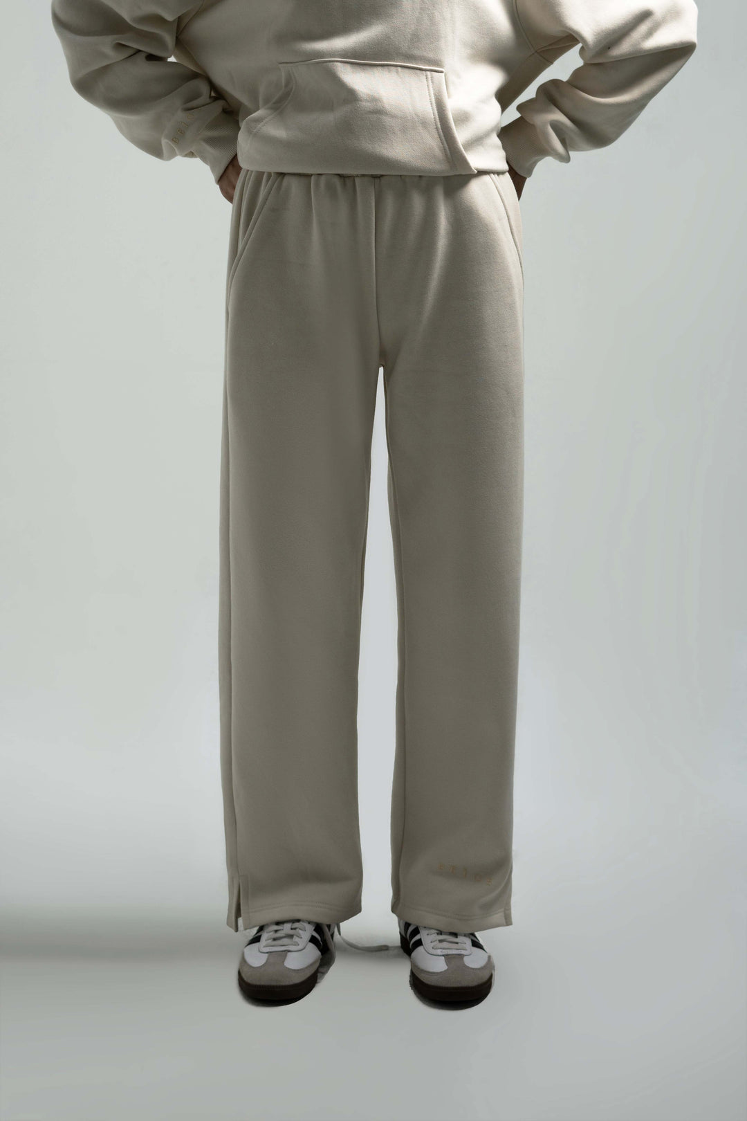 Straight Fit Fleece Trouser