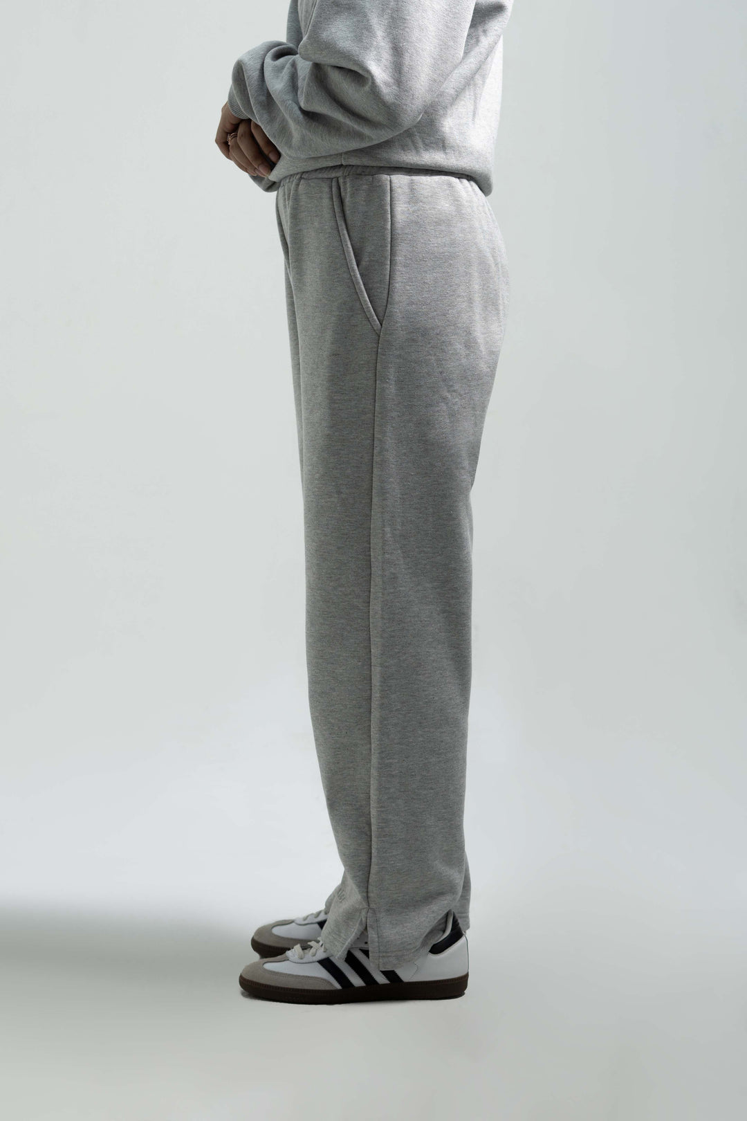 Straight Fit Fleece Trouser