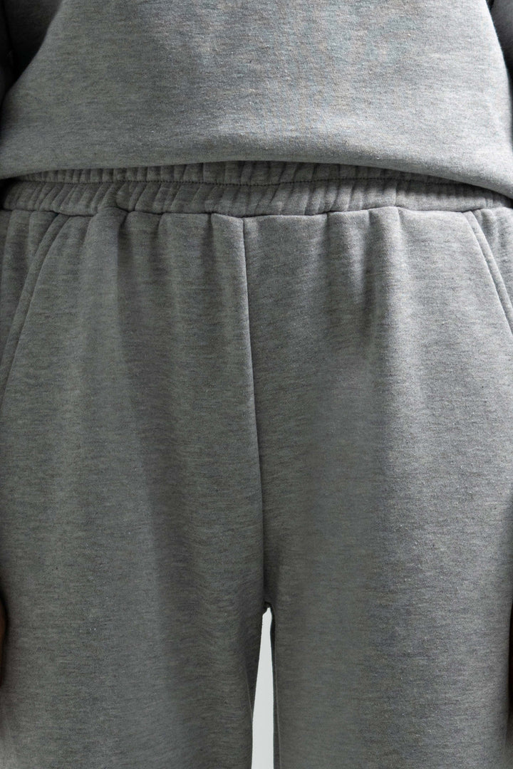 Straight Fit Fleece Trouser