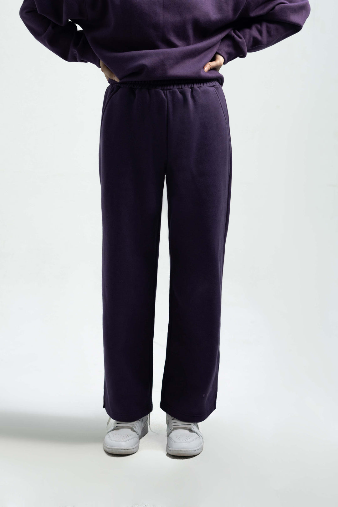 Straight Fit Fleece Trouser