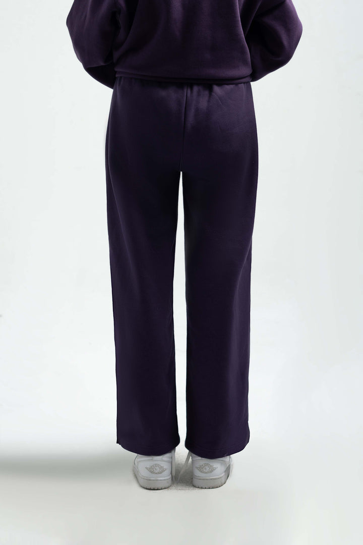 Straight Fit Fleece Trouser