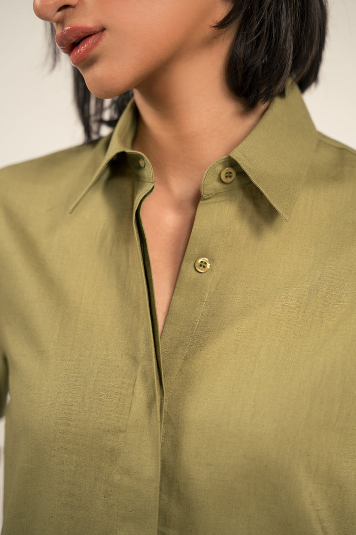 Olive Shirt women