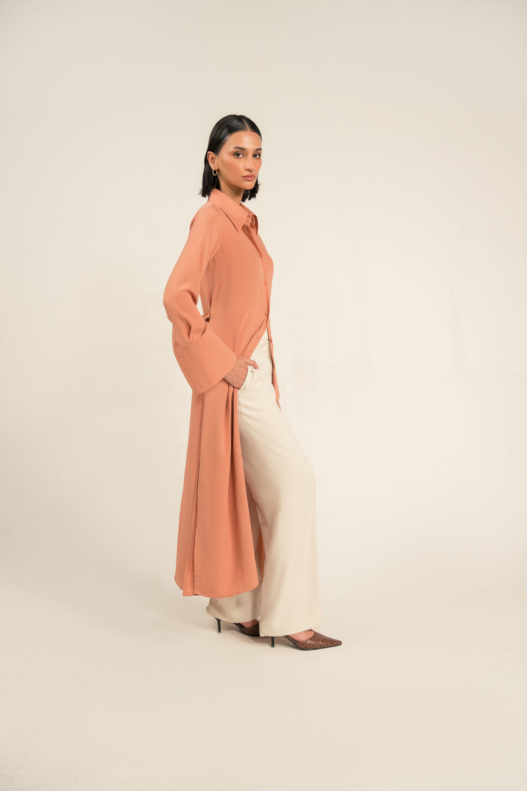 Peach Shirt for women