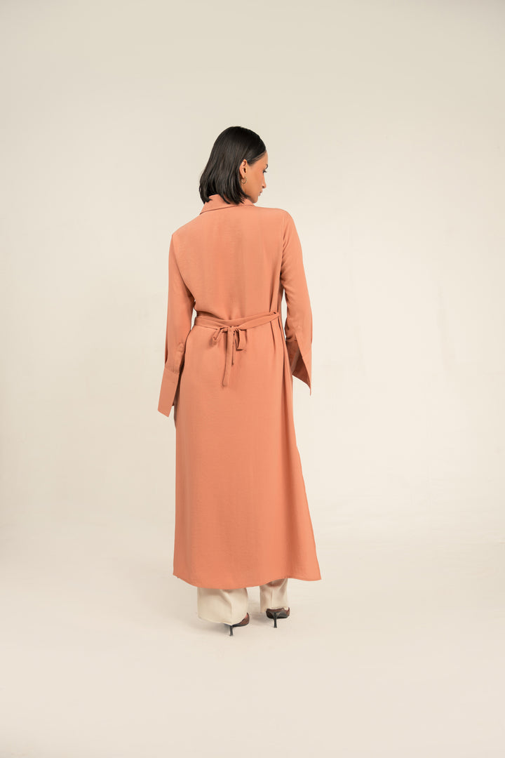 Peach Long Shirt