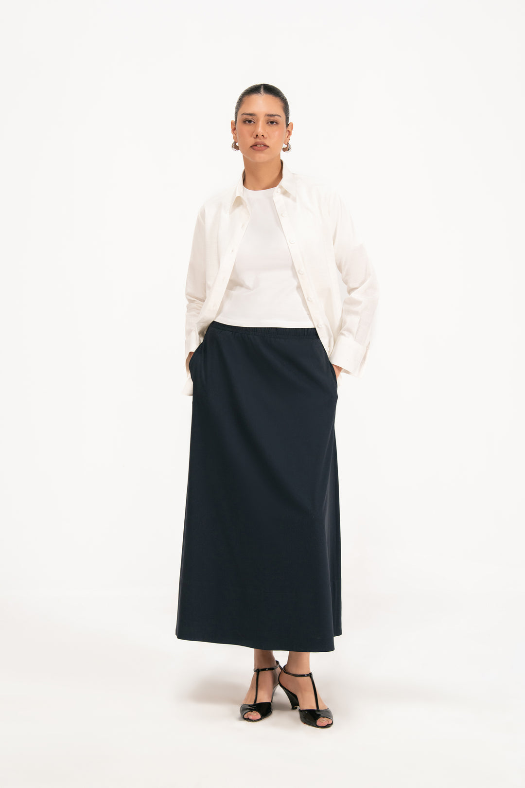 White Linen Shirt