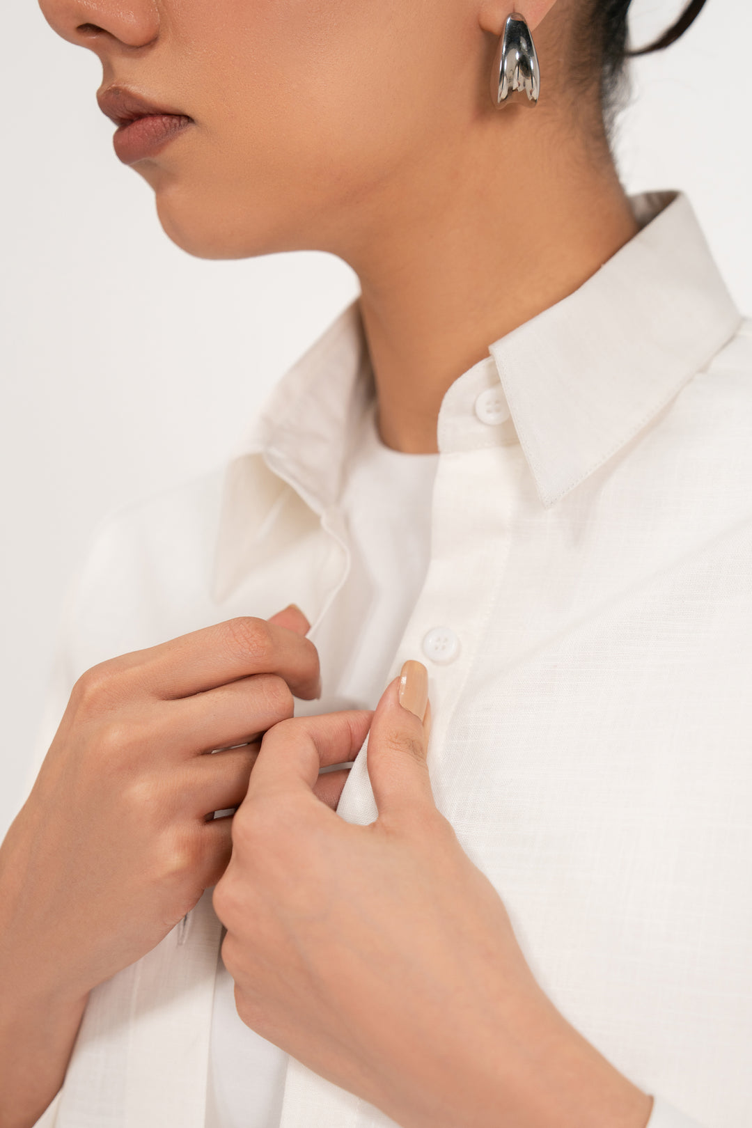 White Linen Shirt