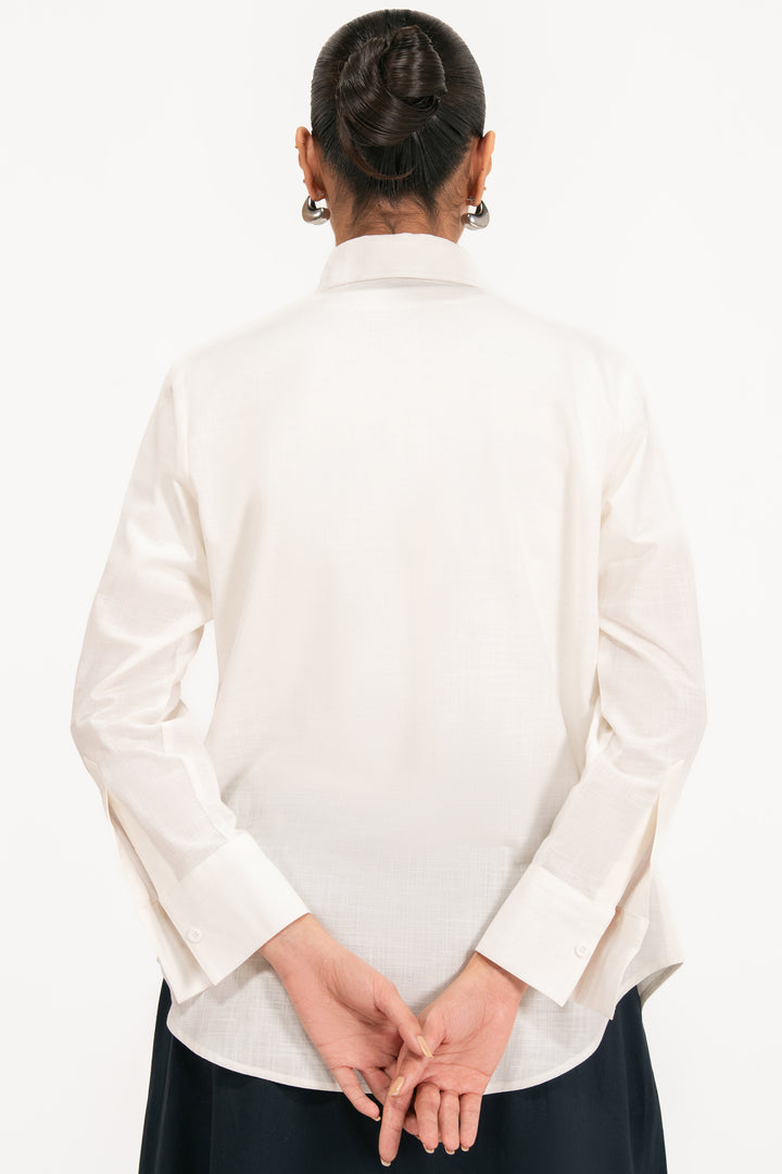 White Linen Shirt