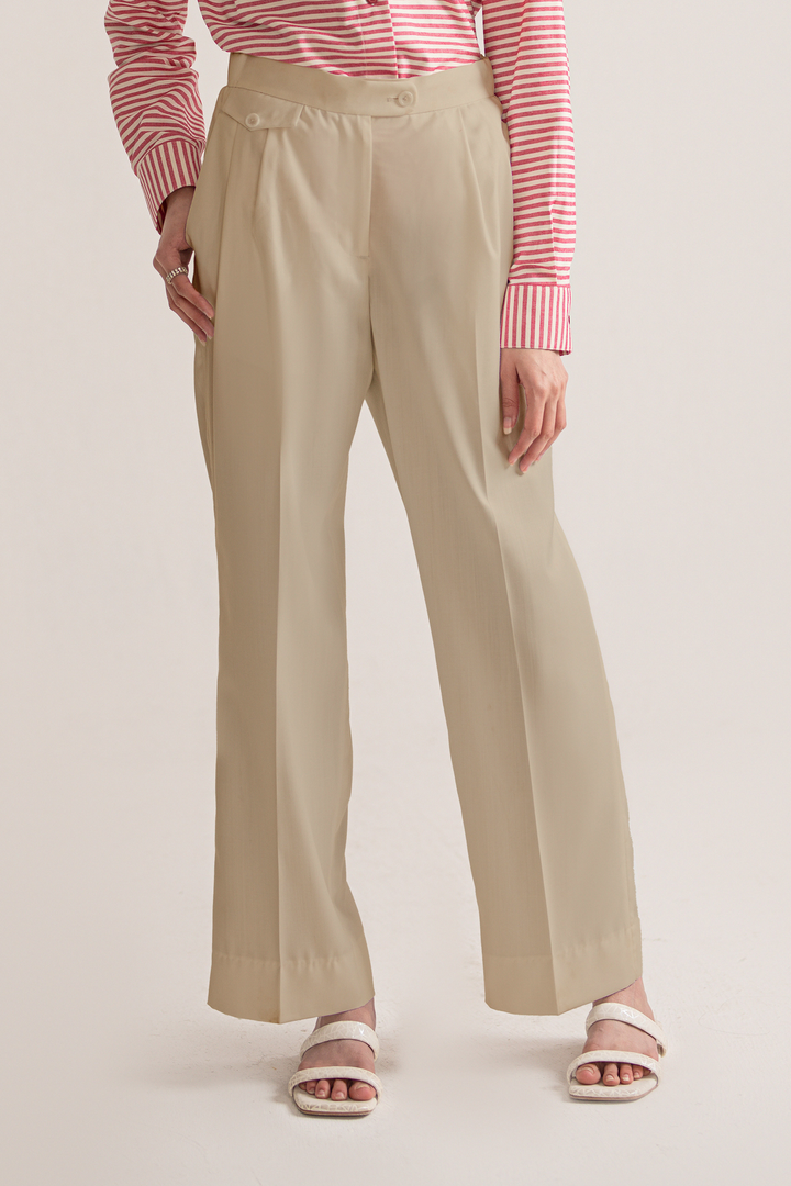 Beige Trouser