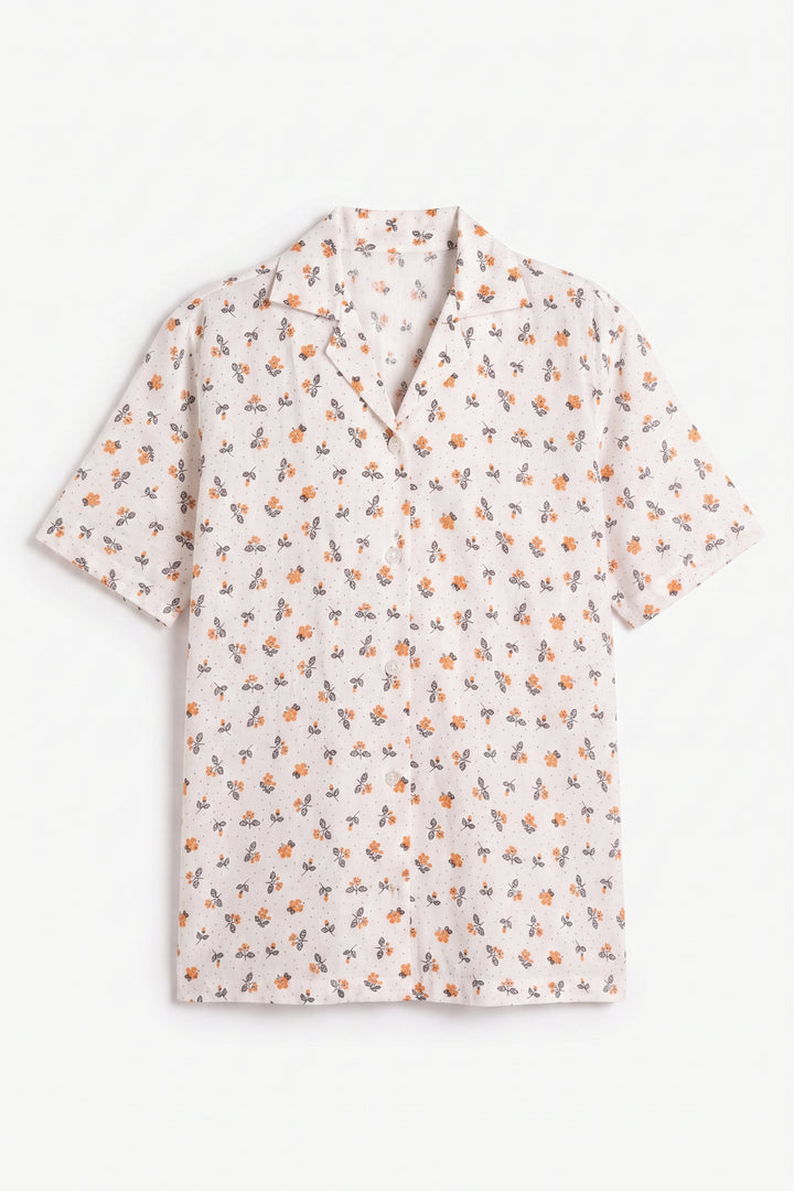 Offwhite Printed Resort Shirt