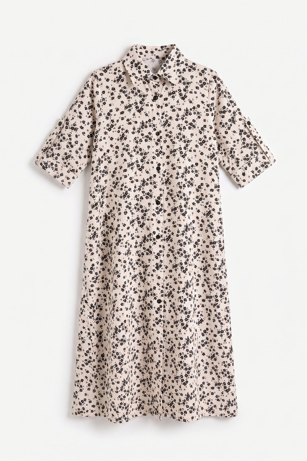 Black Printed Dress